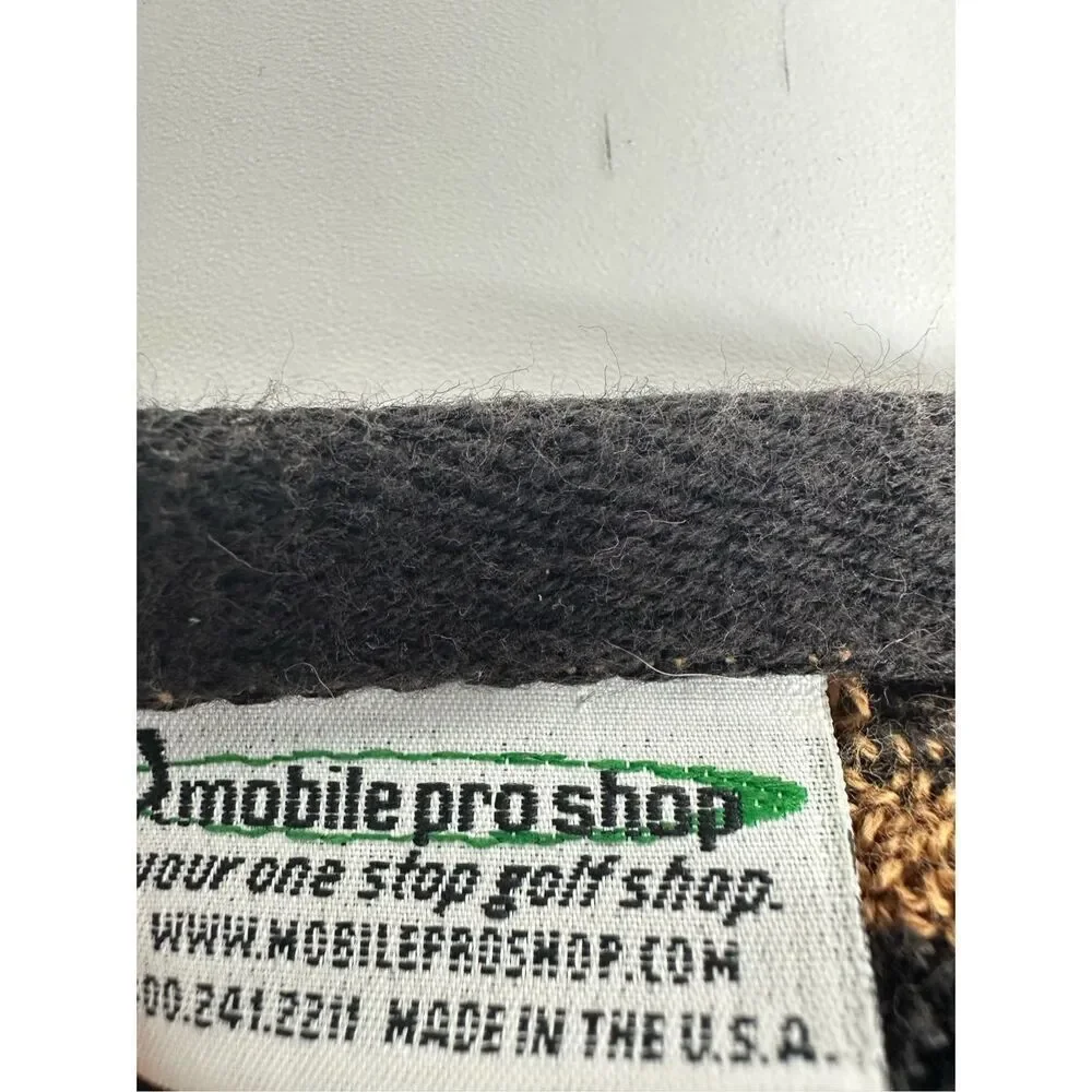 Golf Towel VTG Ventura Country Club Orlando FL Cotton Mobil Pro Shop Made in USA